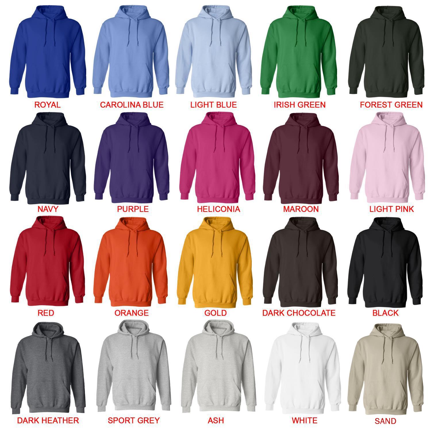 hoodie color chart - Death Note UK Shop