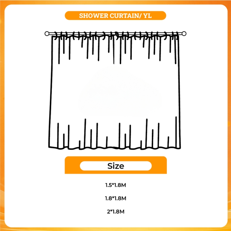 3D shower curtain - Death Note UK Shop