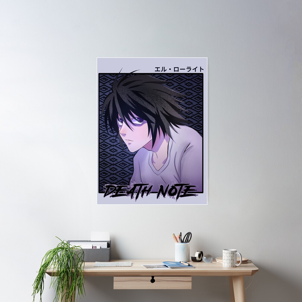 Death Note Ryuzaki Sketch Style Poster - Image 2