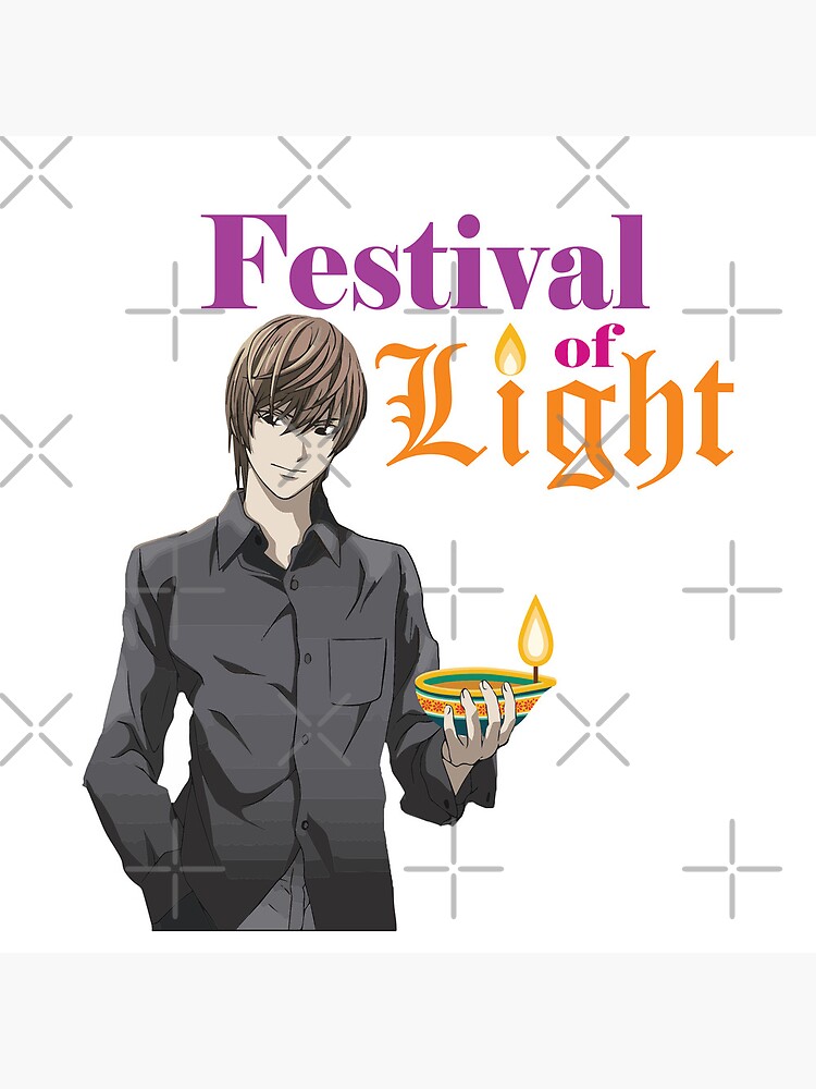 Festival Parody Style Death Note Shower Curtain - Image 2