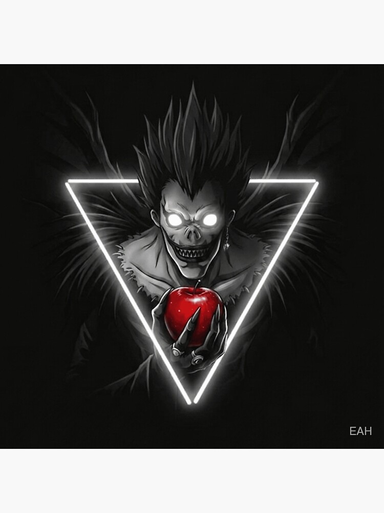 Death Spirit With Apple Death Note Shower Curtain - Image 2