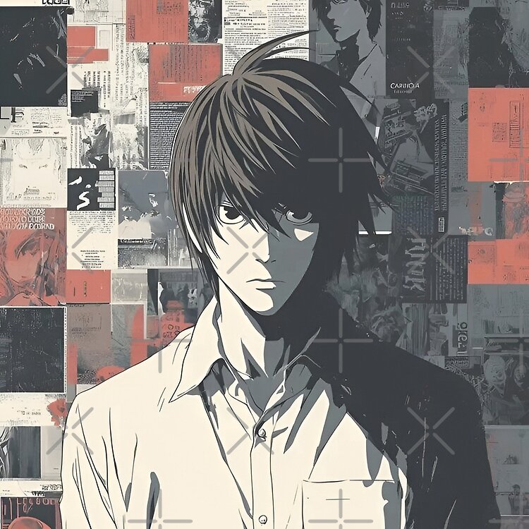 Death Note Minimal Genius Collage Tote Bag - Image 2