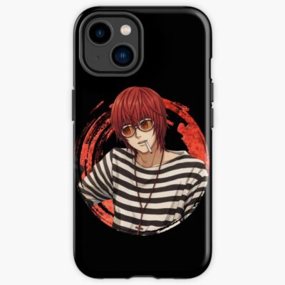 Death Note Matt Red Goggles Iphone Case