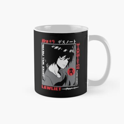 Lawliet Shadow Style Death Note Mug