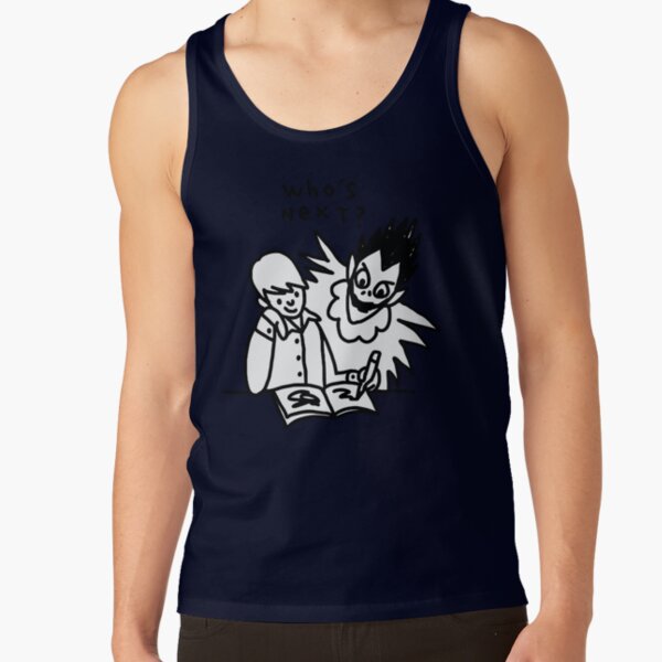 Who Is Next Kira Death Note Tank Top - Image 5