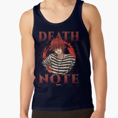 Matt Red Goggles Death Note Tank Top