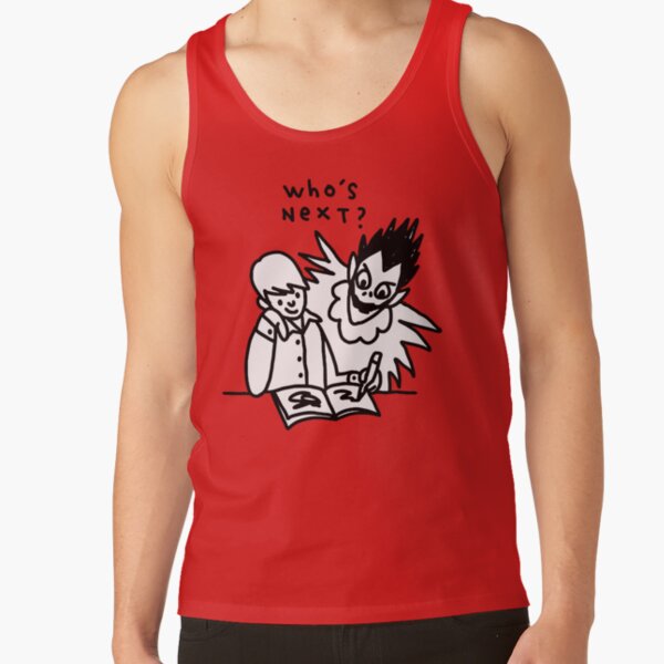 Who Is Next Kira Death Note Tank Top - Image 4