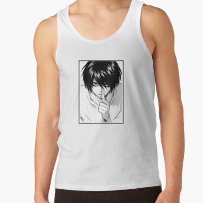 L And Light Duality Death Note Tank Top