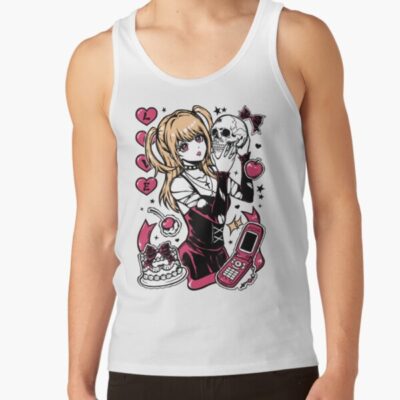 Gothic Anime Girl Death Note Tank Top