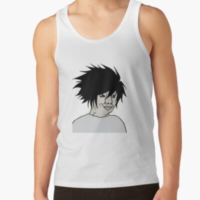 L Lawliet Genius Mind Death Note Tank Top