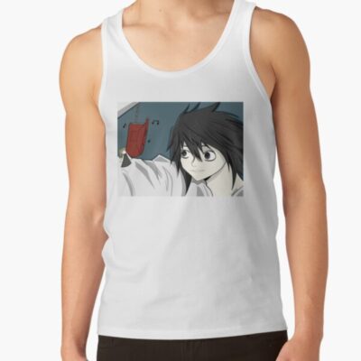 L Lawliet Detective Death Note Tank Top