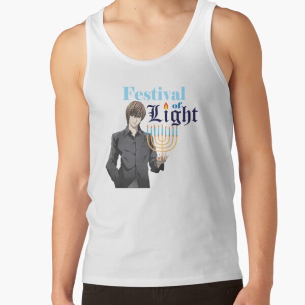 Dark Humor Kira Style Death Note Tank Top