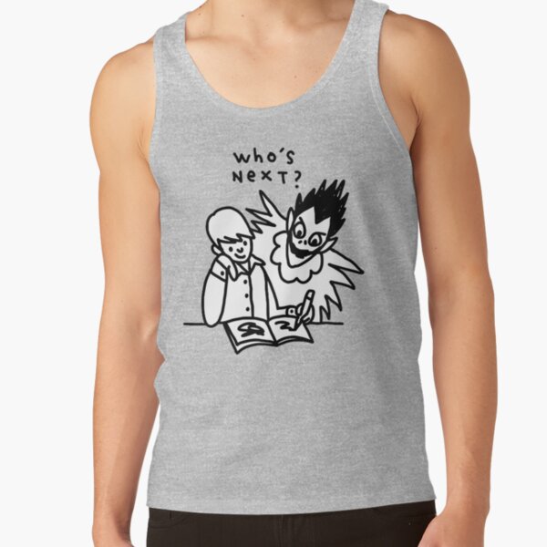 Who Is Next Kira Death Note Tank Top - Image 3