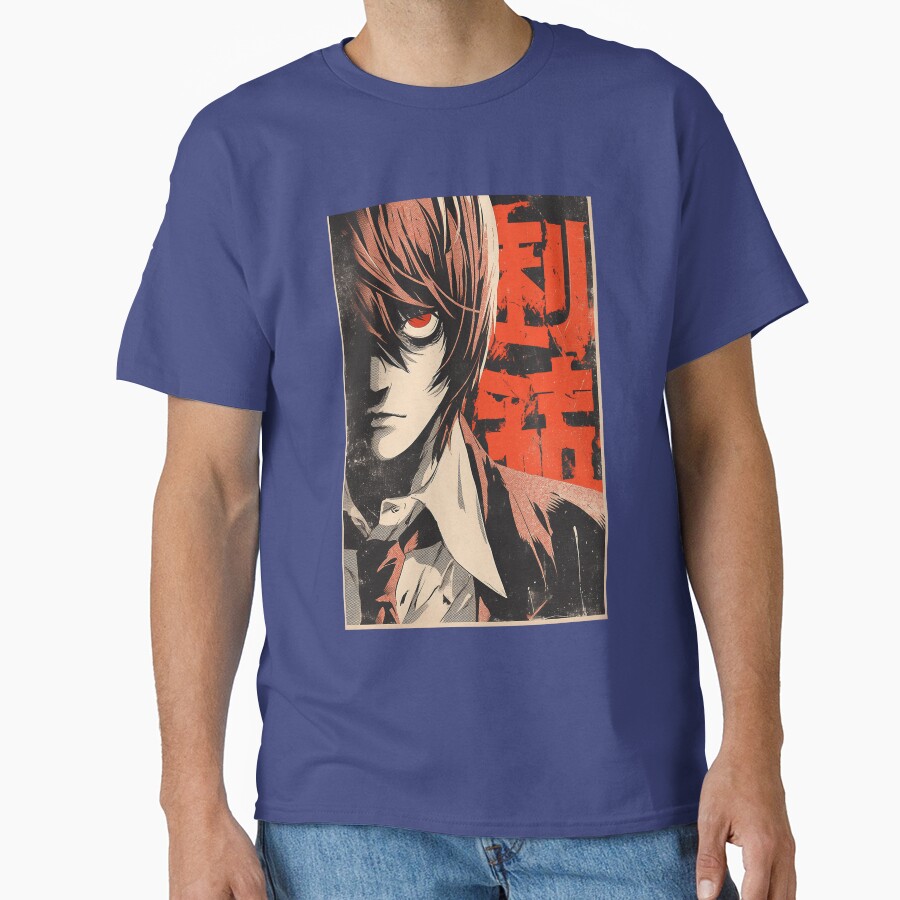 Hero Or Villain Light Death Note T-shirt - Image 4