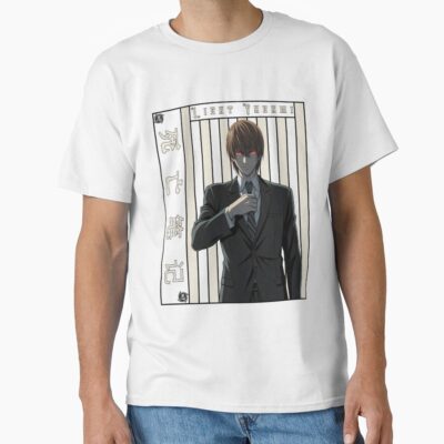 Red Eyes Villain Justice Death Note T-shirt