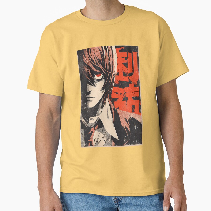 Hero Or Villain Light Death Note T-shirt - Image 6