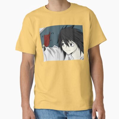 L Lawliet Detective Death Note T-shirt