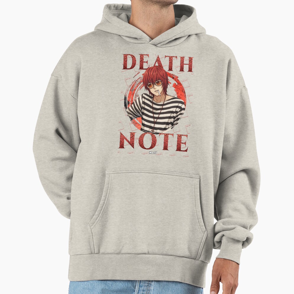 Matt Red Goggles Death Note Hoodie