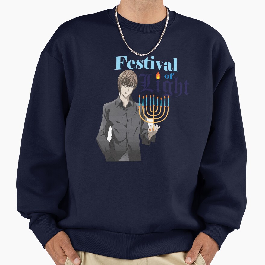 Dark Humor Kira Style Death Note Sweatshirt - Image 5