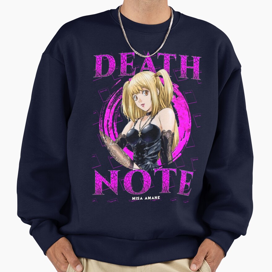 Misa Amane Idol Death Note Sweatshirt - Image 5