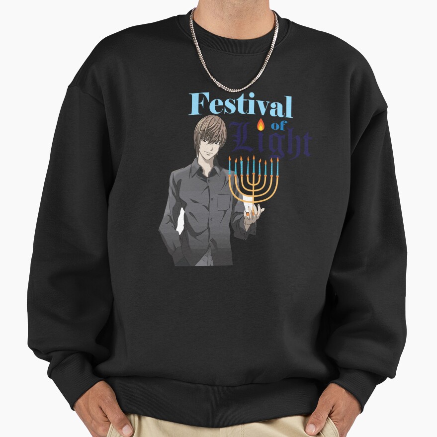 Dark Humor Kira Style Death Note Sweatshirt - Image 2