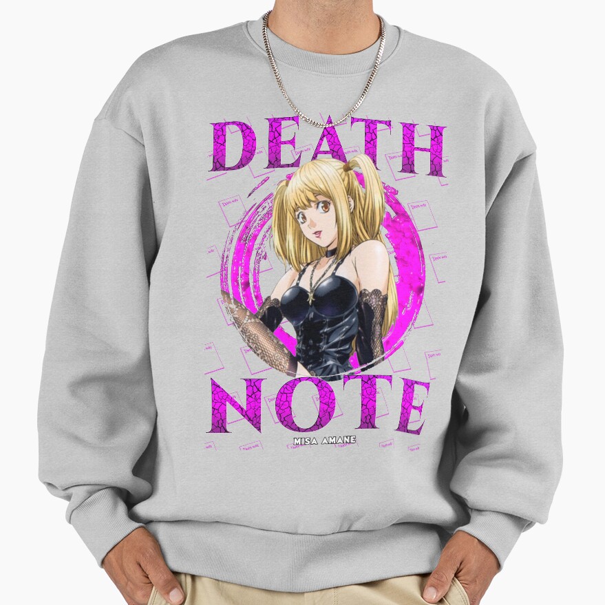 Misa Amane Idol Death Note Sweatshirt - Image 4