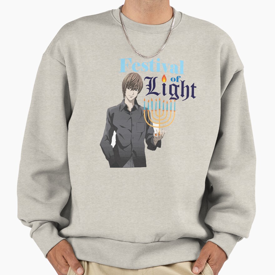 Dark Humor Kira Style Death Note Sweatshirt - Image 3