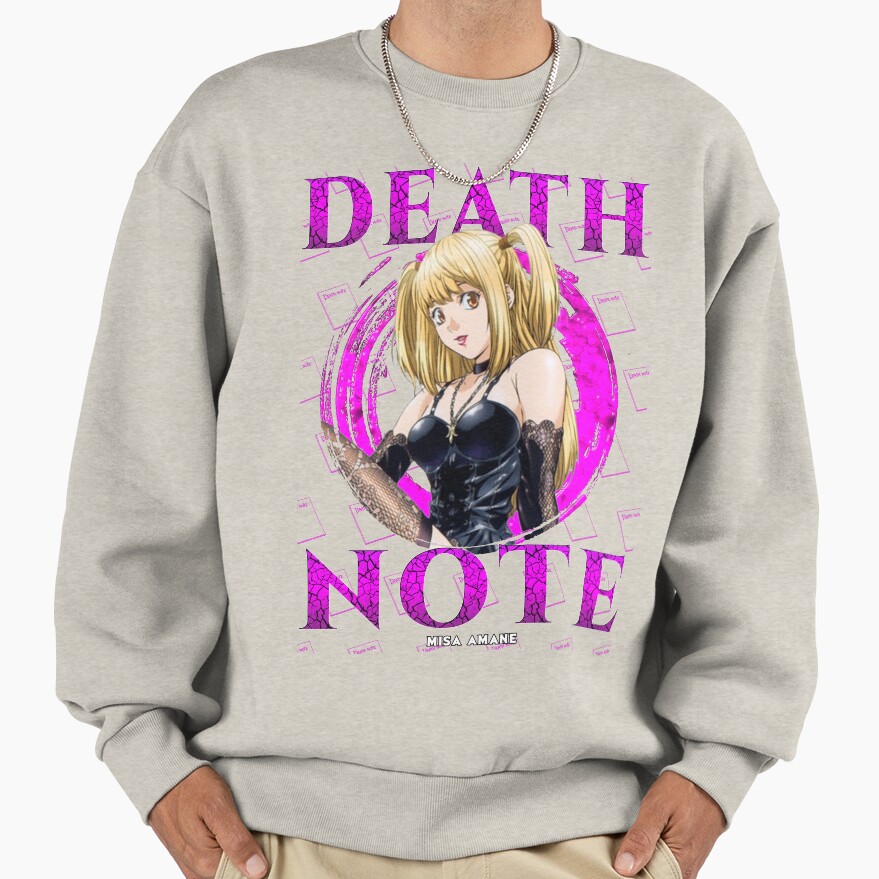 Misa Amane Idol Death Note Sweatshirt - Image 3