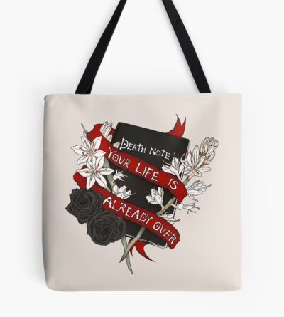 Roses And Asphodel Death Note Tote Bag