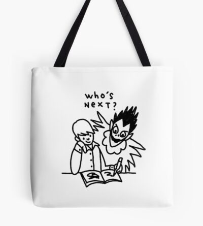 Who Will Be Next Kira Death Note Tote Bag