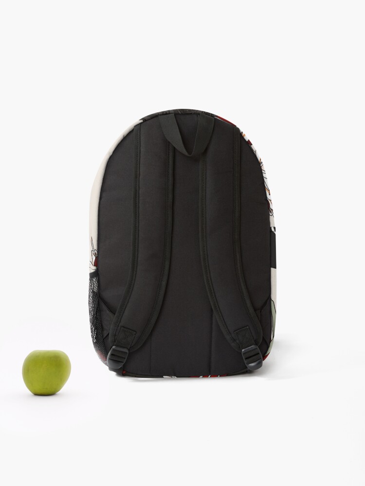 Death Note Roses And Asphodel Aesthetic Backpack - Image 2