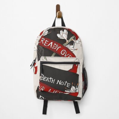 Death Note Roses And Asphodel Aesthetic Backpack