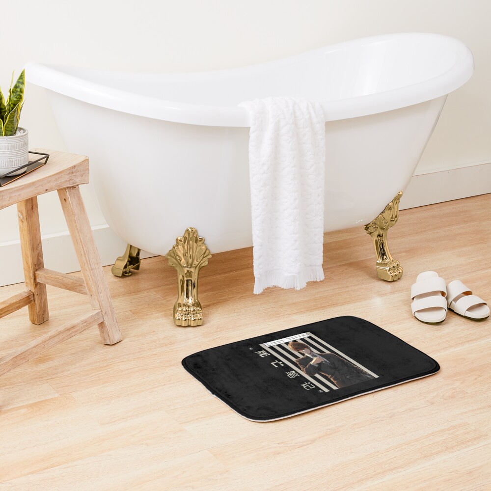 Dark Mastermind Genius Death Note Bath Mat - Image 2