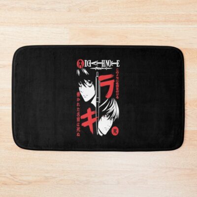 Death Note Battle Of Wits Bath Mat