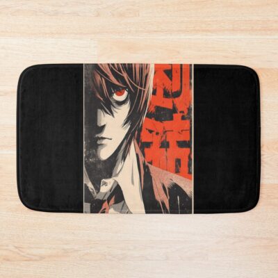 Light Hero Or Villain Death Note Bath Mat