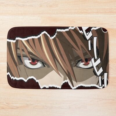 Death Note Justice Eyes Scratch Art Bath Mat