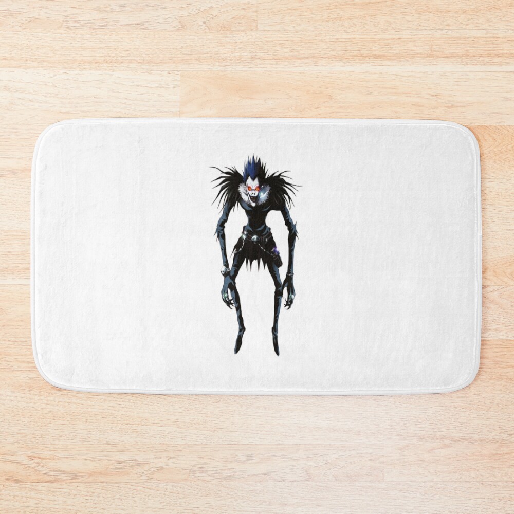 Dark Clown Aesthetic Death Note Bath Mat