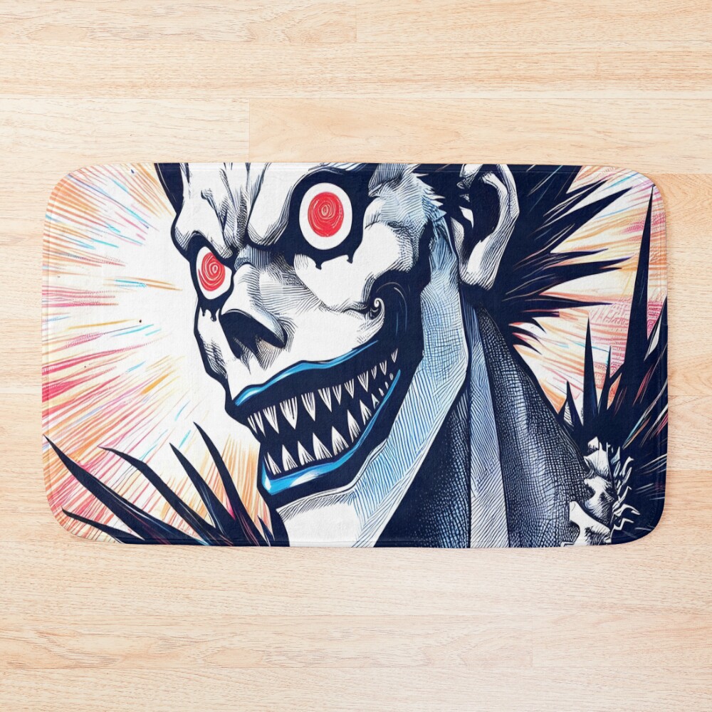 Death Note Enigmatic Dark Journey Bath Mat