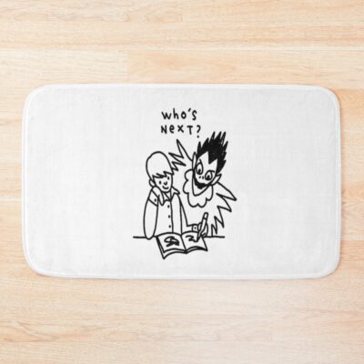 Death Note Who Will Be Next Kira Bath Mat