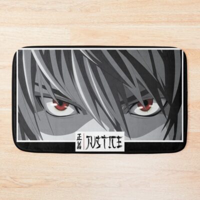 Monochrome Justice Eyes Death Note Bath Mat