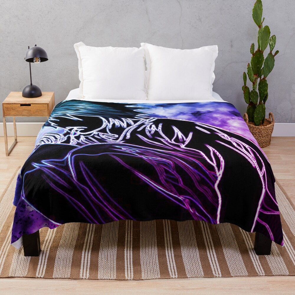 Death Note Soul Of Detective Throw Blanket