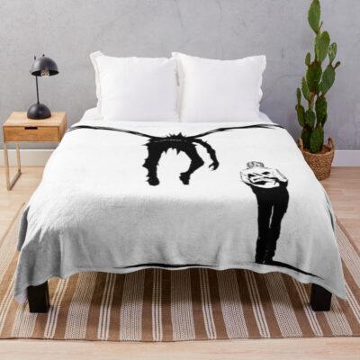 Death Note Classic Logo Design Throw Blanket