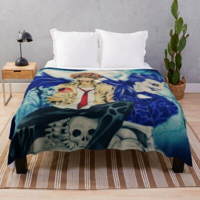 Death Note Anime Dark Core Throw Blanket