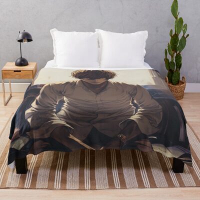 Death Note Mind Games Dark Journey Throw Blanket