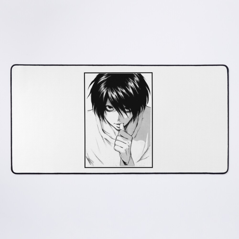 L And Light Yagami Duality Death Note Mouse Pad
