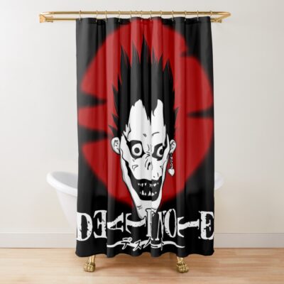 Anime Culture Dark Note Shower Curtain