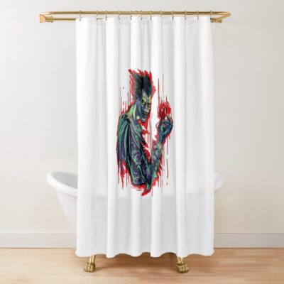 Death Note Gothic Death God Art Shower Curtain