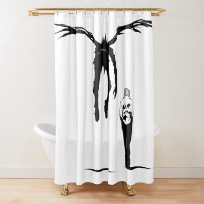 Death Note Classic Logo Design Shower Curtain