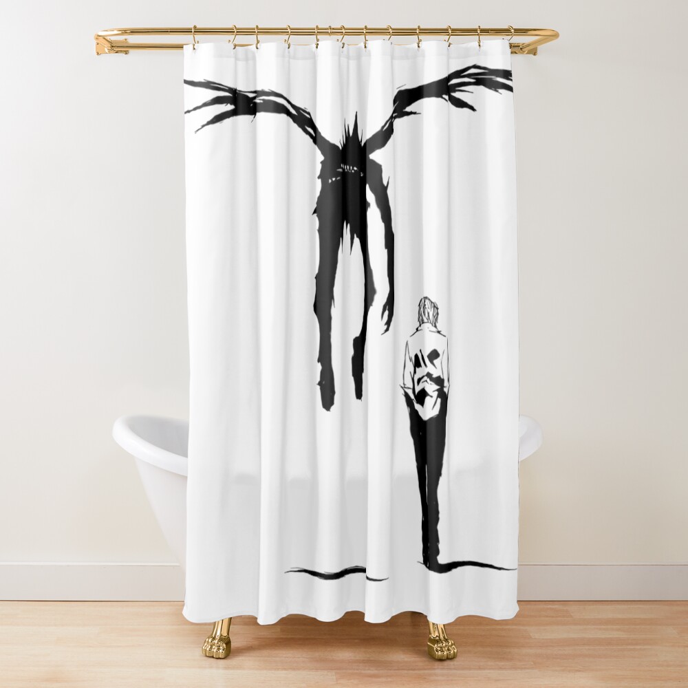 Death Note Classic Logo Design Shower Curtain