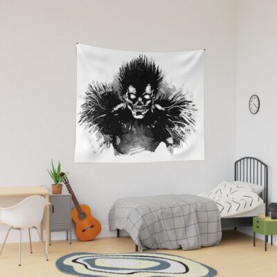 Dark Demon Aesthetic Death Note Tapestry